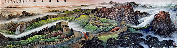 安茂水作品《雄风万里图》.jpg