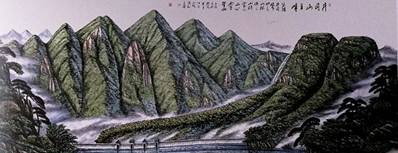 江治安作品 《井冈山主峰》.jpg