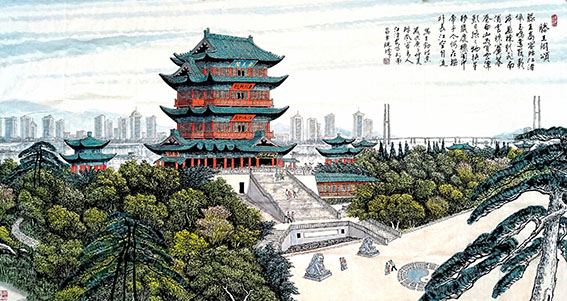 江治安作品 《滕王阁颂》.jpg