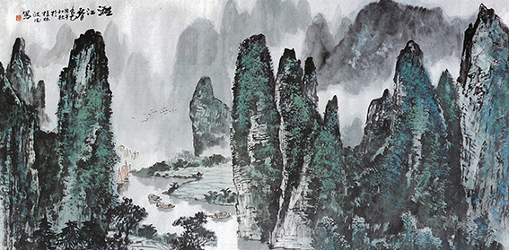 陶政德作品《漓江春色》.jpg