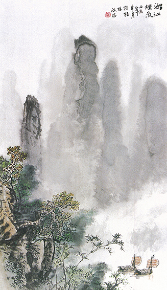 陶政德作品《漓江烟岚》.jpg