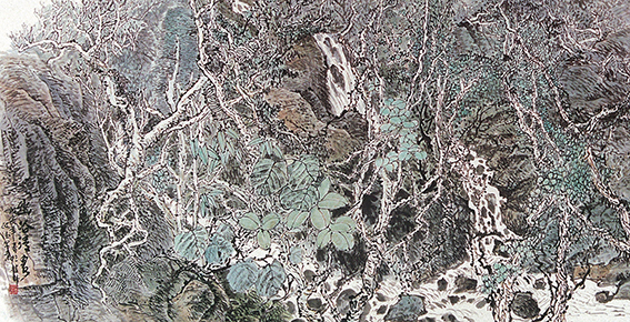 陶政德作品《幽谷清泉》.jpg