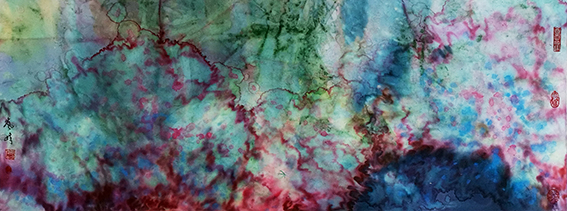 沈志斌作品《吐蕊》规格：122x34cm.jpg