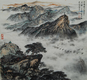 5朱学龙作品《秋实群山醉，游子念念归》.JPG