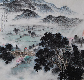 6朱学龙作品《云岭之晨》.JPG