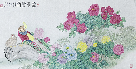 8周天示作品 《富贵花开》.jpg