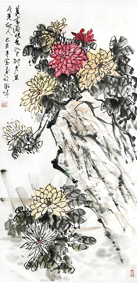 2宗木宝作品《莫言满眼无知己，耐久黄花是故人》.jpg
