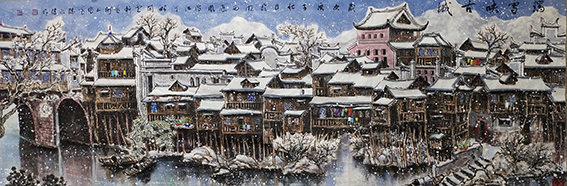 陈永健作品1《瑞雪映古城》.jpg