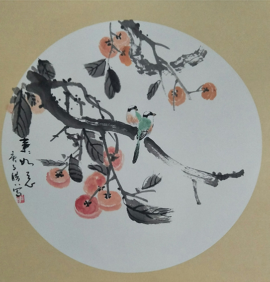 胡小成作品7《事事如意》规格：50cm×50cm.jpg