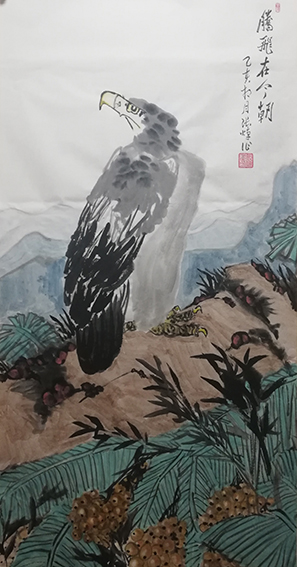 张焯作品 《腾飞在今朝》.jpg
