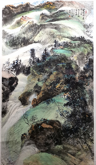 梁桂才作品《白云深处》.jpg