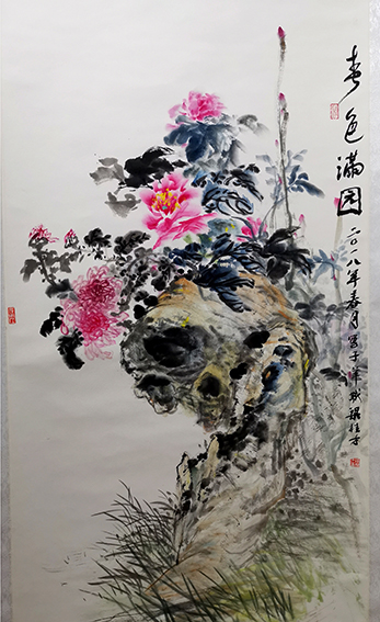 梁桂才作品《春色满园》.jpg