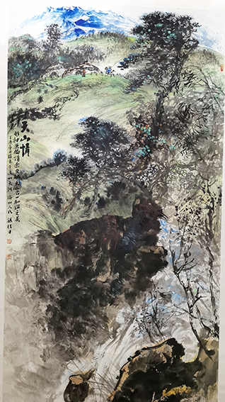 梁桂才作品《天山情》.jpg