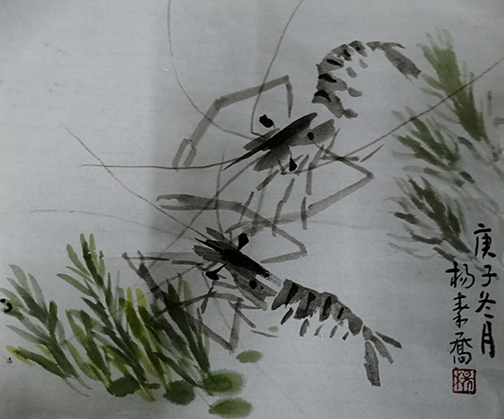 9杨秦乔作品 《龙虾图》.jpg
