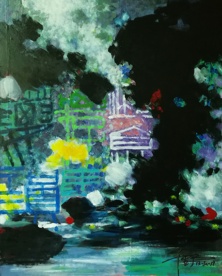 冯千野作品《暴风雨后》48X59cm.jpg