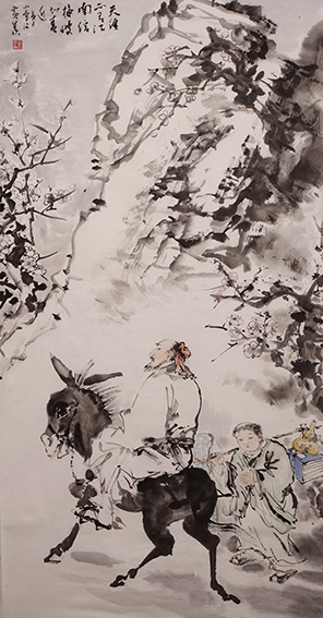 黄羡作品 《梅破知春近》.jpg