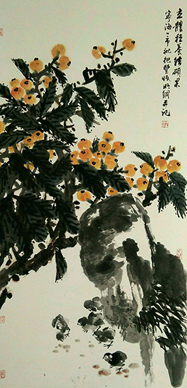 6陈明纲作品 《立体种养结硕果》.jpg