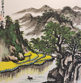 方勇作品《新安春色》.jpg