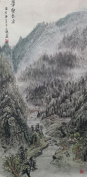肖天宝作品《翠壑春溪》.jpg