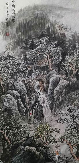 肖天宝作品《小桥流水人家》.jpg