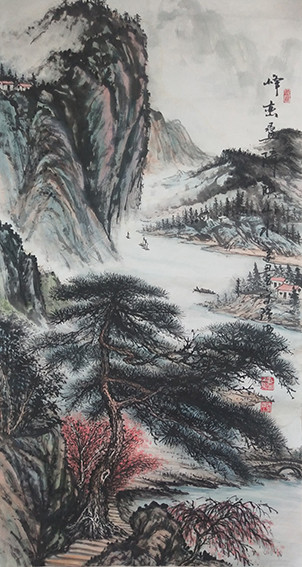 李守强作品《峰峦叠嶂映山水》.jpg