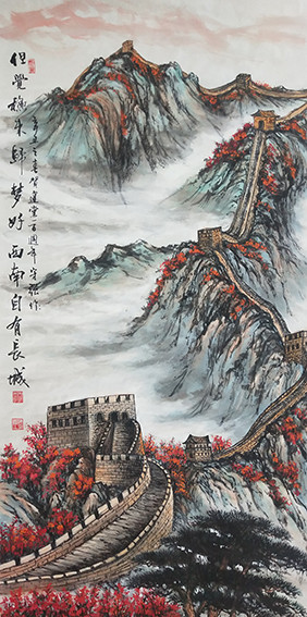李守强作品《长城秋色》.jpg