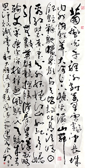 赵珂作品《毛泽东〈沁园春·雪〉》.jpg