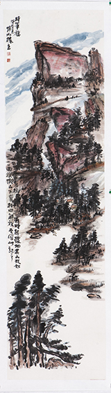 苏凤智作品《将军旗》规格：180cmX48cm.jpg