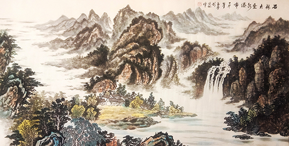 彭泽讯作品《石林大叠水瀑布》.jpg