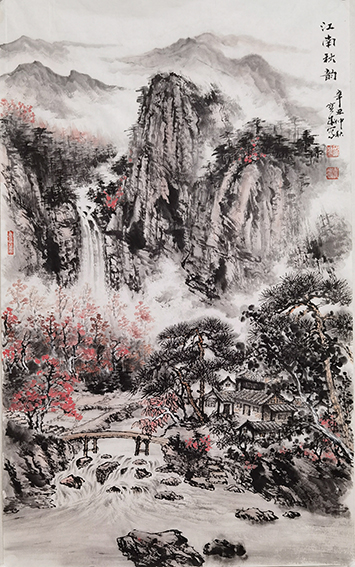 胡宝成作品《江南秋韵》.jpg