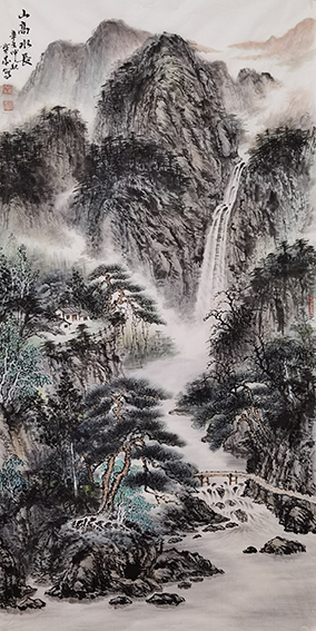 胡宝成作品《山高水长》.jpg