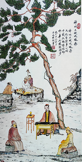 陈瑞琪作品《神州大地吹暖风》  规格：100×50cm.jpg