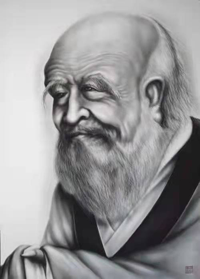 张松柏作品2《老子》79X109cm.jpg
