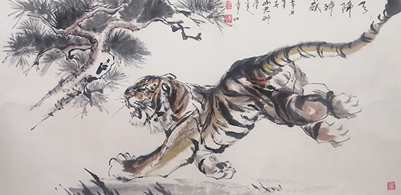 熊幸山作品《天降神威》.jpg
