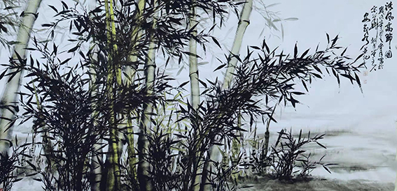 安茂水作品《清风高节图》.jpg