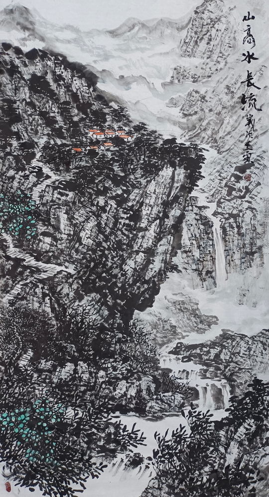 任纪成作品2《山高水长流》.jpg