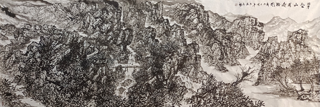 任纪成作品6《翠谷山居春游图》.jpg
