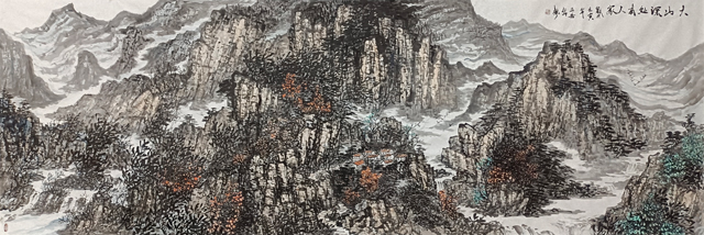 任纪成作品7《大山深处有人家》.jpg