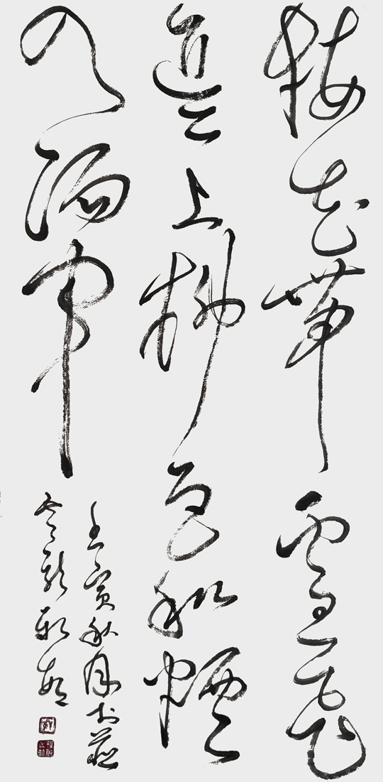 顾新敏作品-《梅花带雪飞琴上，柳色和烟入酒中》.jpg