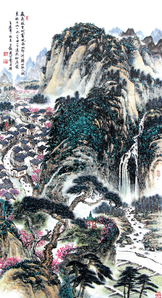 萧辅文作品2《徽商故里》.jpg