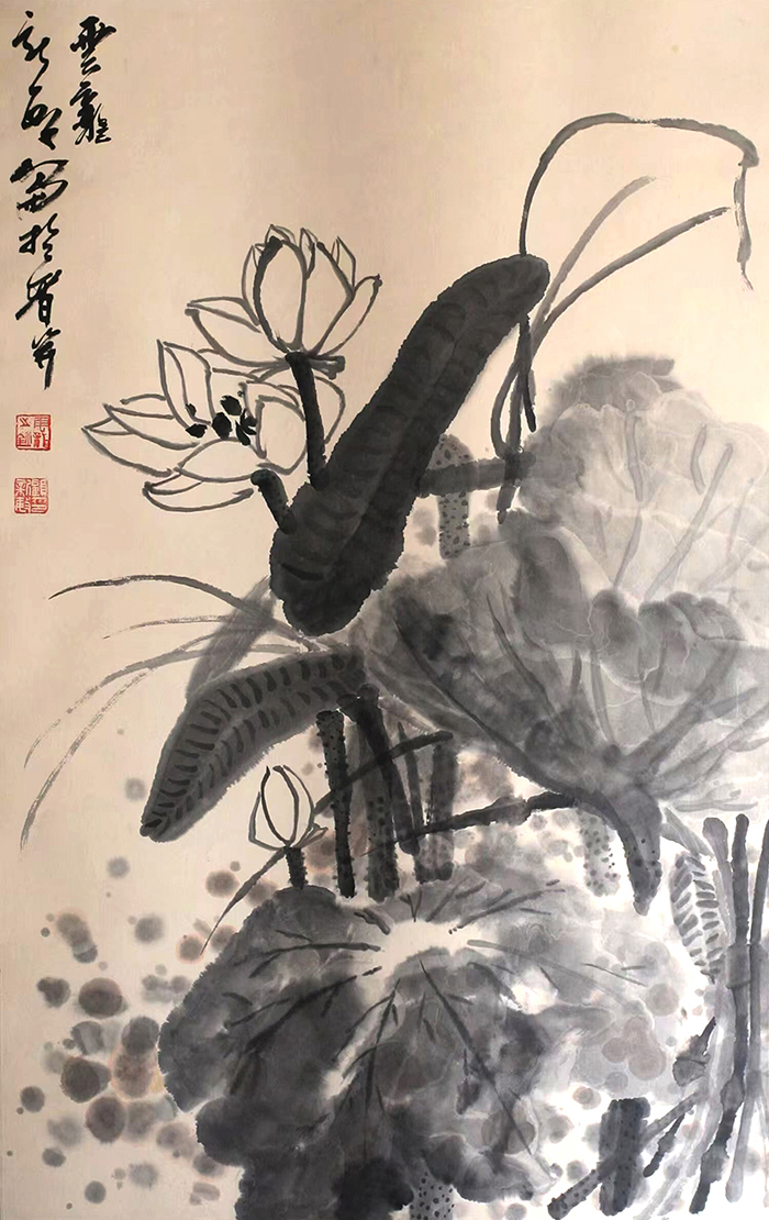 顾新敏作品8《墨荷》.jpg