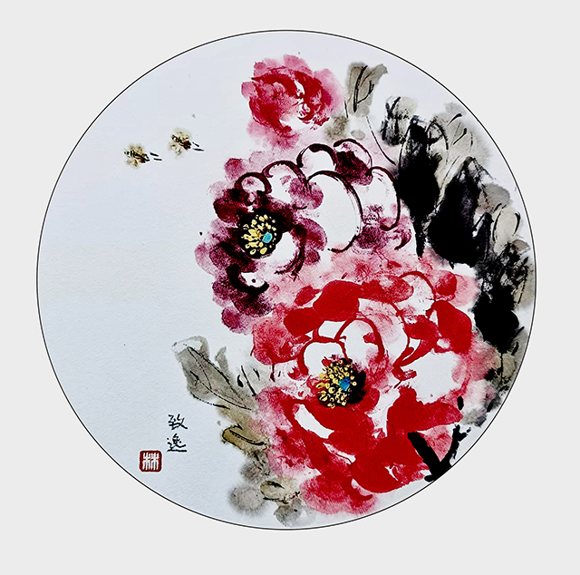 林一雷作品《花开富贵》（非遗指画、牡丹林氏画法技艺作品）.jpg