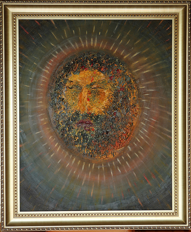 蓝犁作品6《耶稣》油画-90x60cm-2007年.jpg