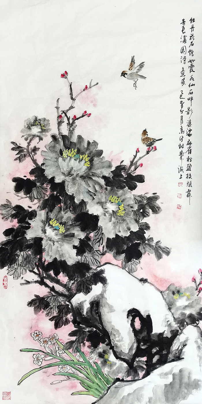 高健林作品《春色满园诗意多》.jpg