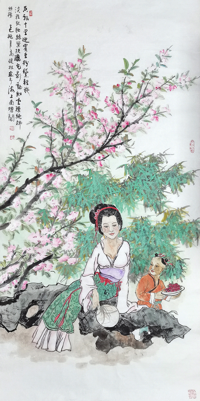 高健林作品《香飘十里迎宾至》.jpg