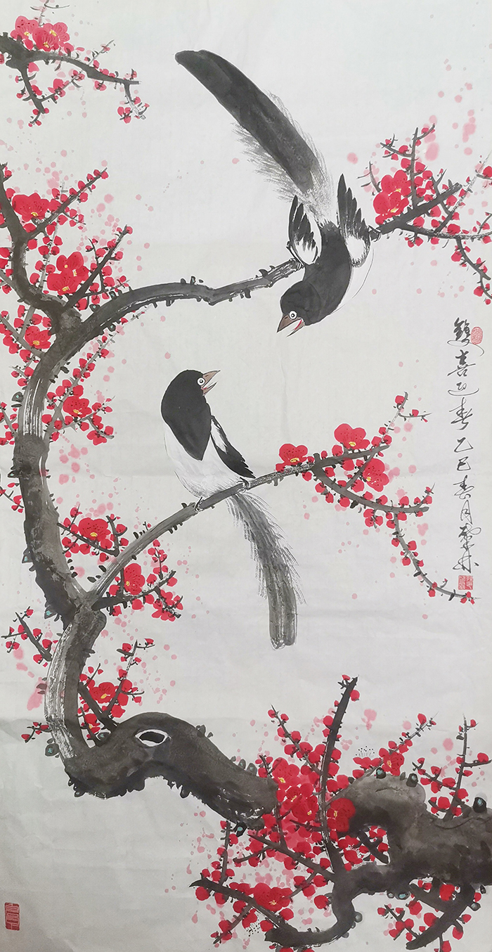 孙兆林作品《双喜迎春》.jpg