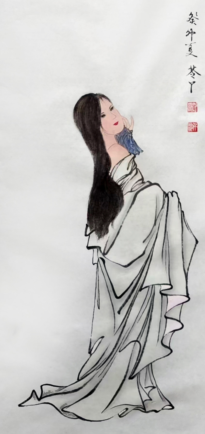 汪千龄作品6 《清华池浴女》.jpg