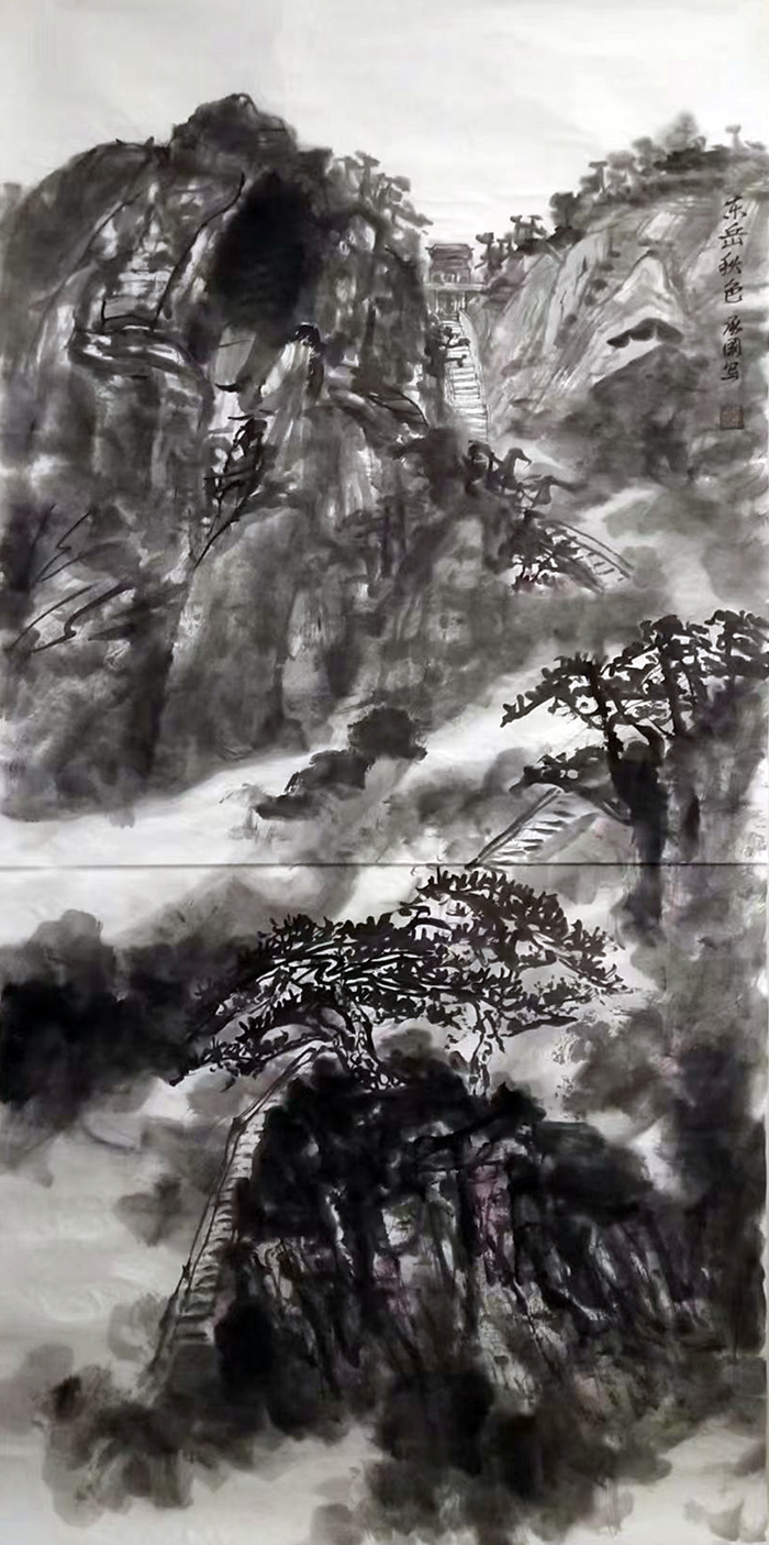 张承国作品《东岳秋色》.jpg