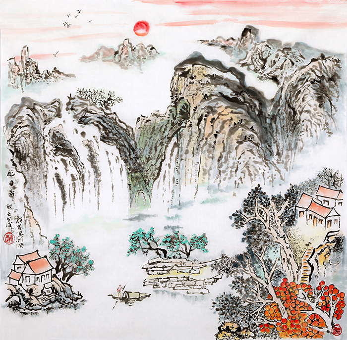 赵珂作品《旭日图》.jpg