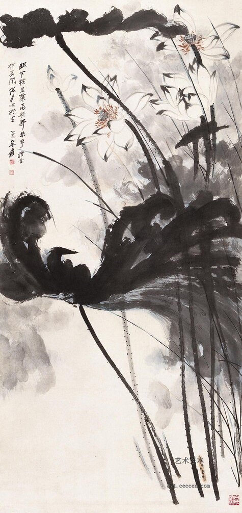 张大千作品欣赏(11)